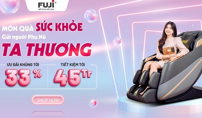 Ghế Massage Fuji FJ-355 - Massage Thư Giãn Đỉnh Cao Tại Nhà