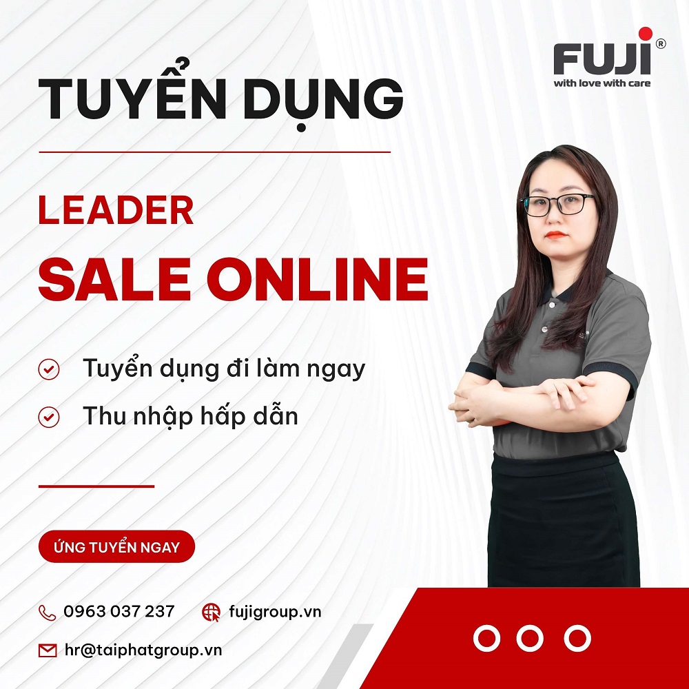 Fuji tuyển dụng Leader sale online