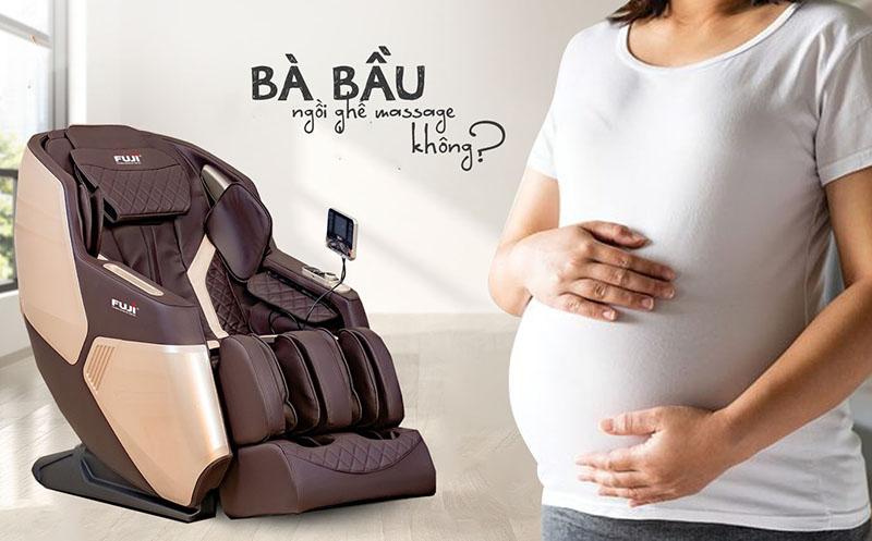 Bà bầu ngồi ghế massage được không? Tư vấn cho mẹ bầu