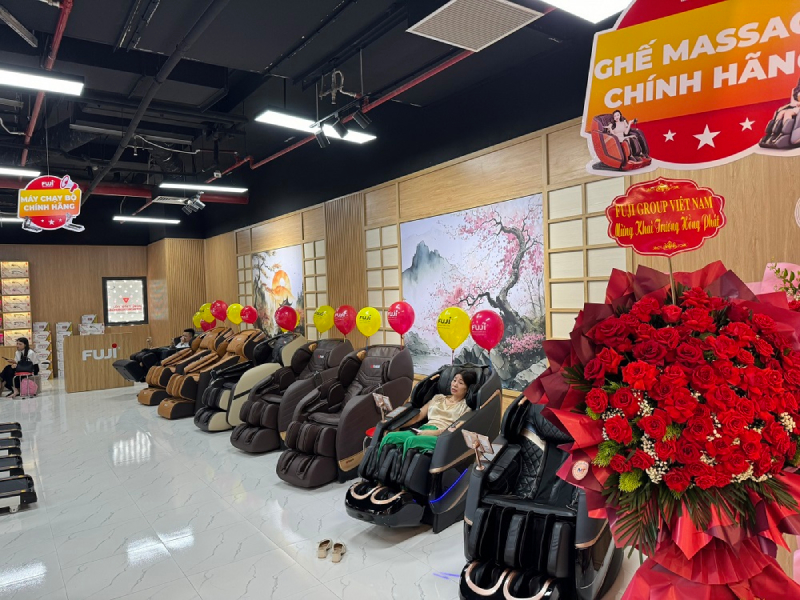 Địa chỉ bán ghế massage Việt Trì chính hãng Fuji, giá tốt