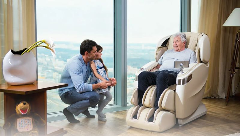 Cách sử dụng ghế massage cho người tai biến an toàn, hiệu quả