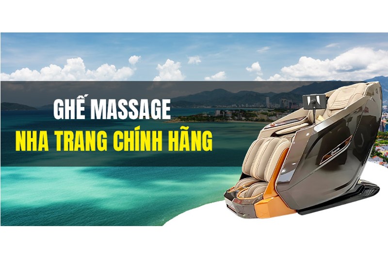 TOP 5 thương hiệu cung cấp ghế massage Nha Trang uy tín