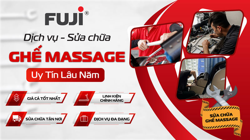 Sửa ghế massage ở TP.HCM uy tín, chuyên nghiệp - 18001132