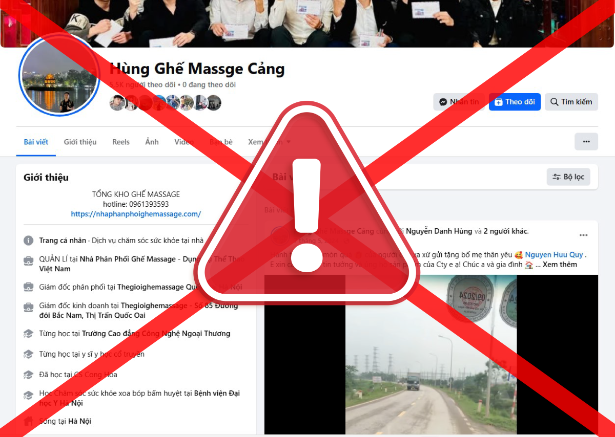 Cảnh báo: Tài khoản Facebook 