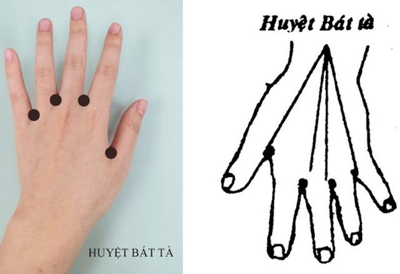 Huyệt Bát Tà: Vị trí, công năng và cách tác động chính xác