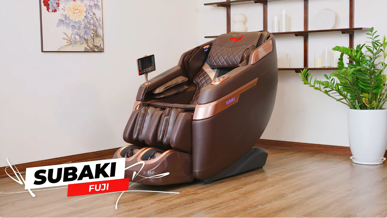 Ghế Massage Fuji Subaki: Thiết Kế Sang Trọng, Tính Năng Vượt Trội