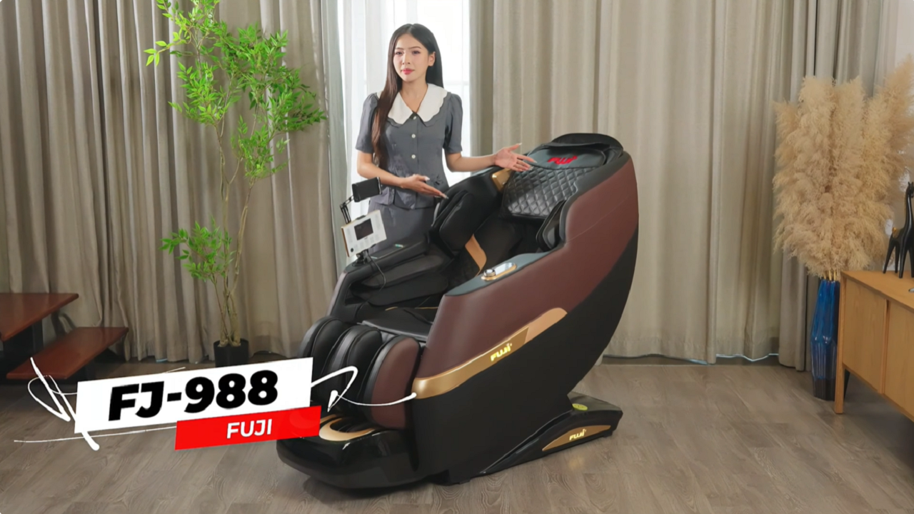Ghế massage Fuji FJ-988 - Vỗ về mỗi khoảnh khắc thư giãn